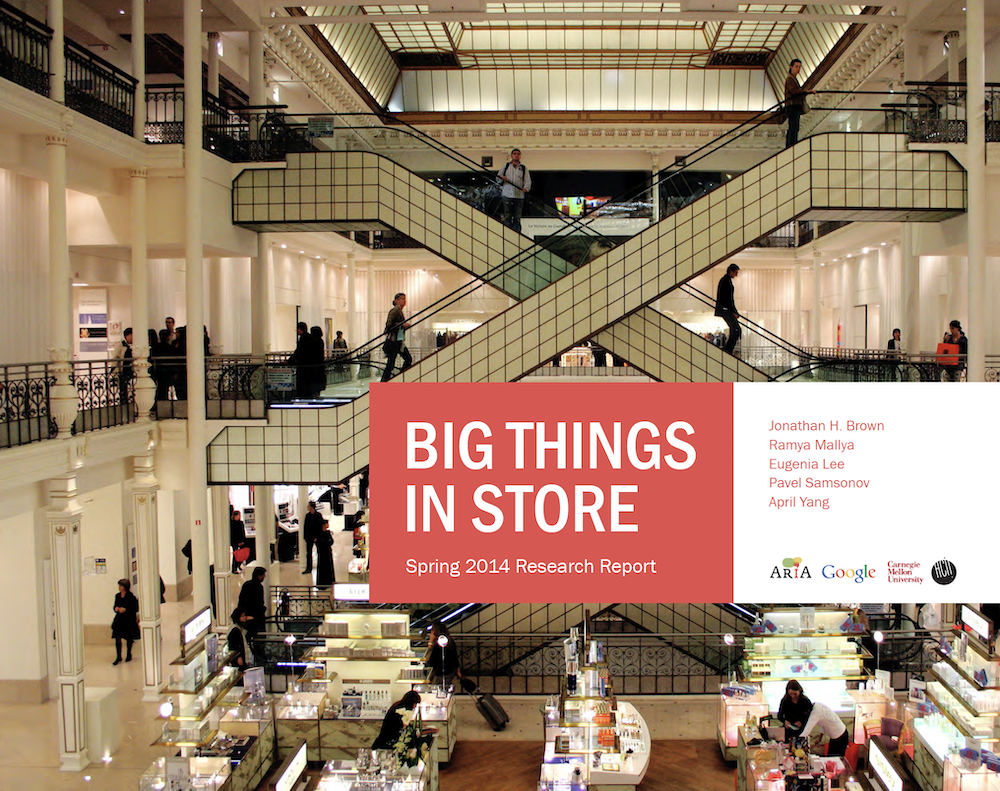 Photo of Jonathan H Brown speaking at Think Up conference